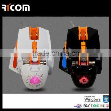 macro wired game optical mouse,macro wired game optical mouse,LED macro wired game optical mouse--GM6113--Shenzhen Ricom