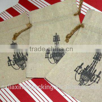 Cotton Jute Bag With Jute String