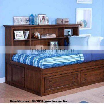 youth Lounge bedroom sets, Lounge bed, book bed, wood book bed, Kids Storage Bed Kids Wooden Bed