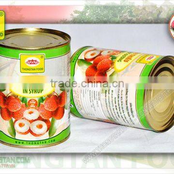 Canned Lychees in Syrup