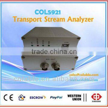 2014 Good Quality & Low Cost for COL5921 Transport Stream Analyzer, CATV Equipment.