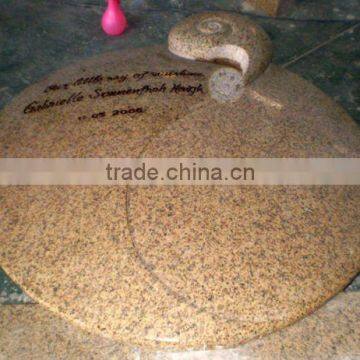 Gravestone granite stone statue DSF-M014