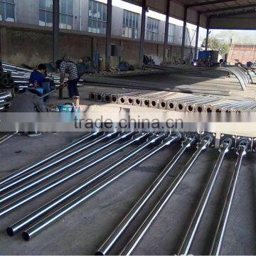 steel pole manufacturer 3m,4m,5m,6m height Q235 steel LED street factory price lamp pole