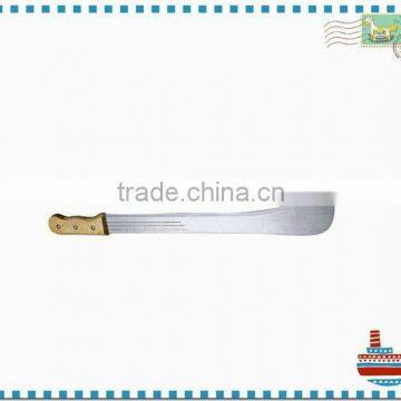 wooden handle rail steel farming machete M208
