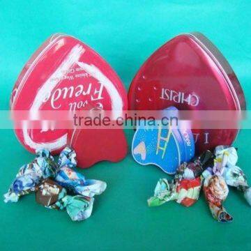 Fashion Heart Shape Chocolate Tin Box photo-3