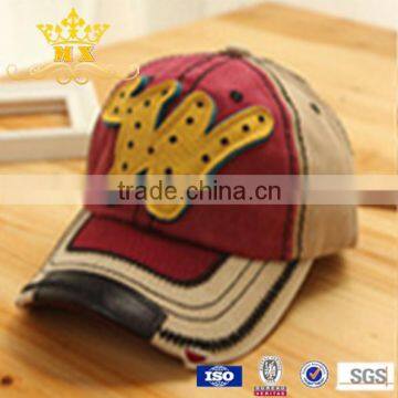 letters embroidered baseball cap