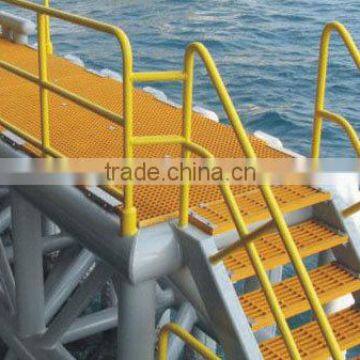 fiberglass grating for offshore platform