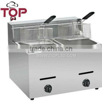 Double Tank Commercial Dry Fryer photo-2