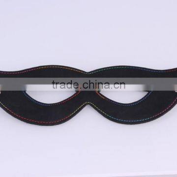 Black Dance Mask,Adult Sex Mask Eye Mask Leather Sex Mask Festival Mask photo-3