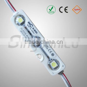 Hot selling smd 5050 led module 3 led samaung module for white color