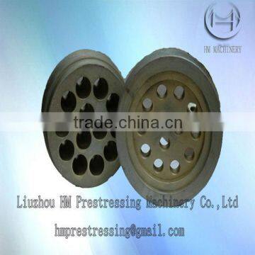 round 13-hole galvanized prestressed tooling anchorage