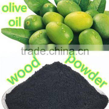 Powder activated carbon for olive oil extraction refining