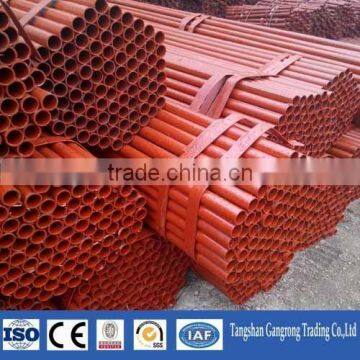 scaffolding thin wall tube rack