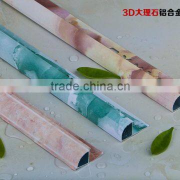 Various styple of China alloy aluminum round edge tile trim for home decoration