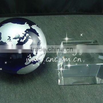 NCB-01,crystal globe for corporate gift