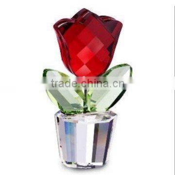 #AP-120,crystal christmas gifts,flower figurine,home decoration