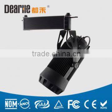 COB tiltable 3 phase led track light led track spot lamp 15w/25w/30w/35w