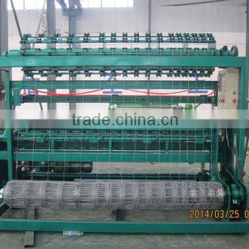 Anping Manufacturer Automatic HIinge Joint Grassland Fence Machine Hot Sale