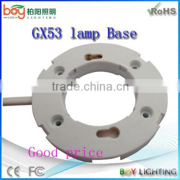 2 wires led gx53 lampholder socket base