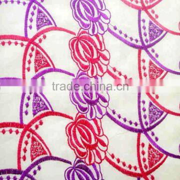 China supplier High quality embroidery lace fabric african fabric for dress