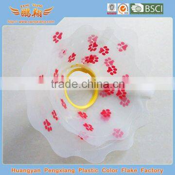 Pet plastic PP protection cover for dog