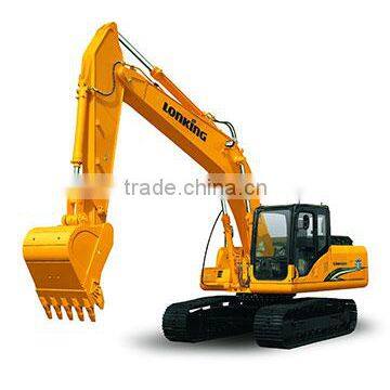 LG6220 Lonking 22ton hydraulic excavator with excavator cab and 1.1m3 excavator bucket vulume