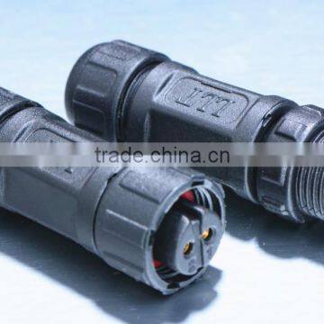 2 pole ip68 waterproof wire connector