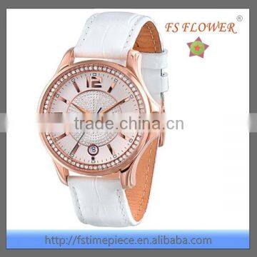 FS FLOWER - Cool Genuine Leather Branded Watches For Teenagers For Girls 2015