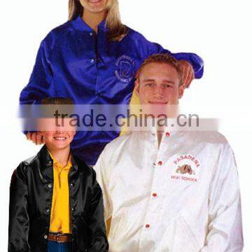 custom satin baseball jackets / custom satin varsity jackets / custom satin letterman jackets