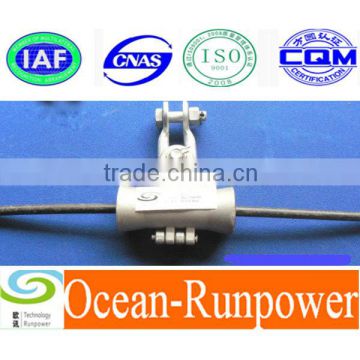 ADSS cable fittings suspension clamp for short span tangential