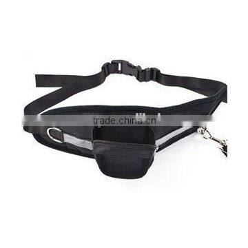 Pet Waist Bag With Hands Free Dog Leash Strap Running Jogging Walking Waist Bag photo-4