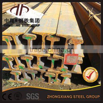 DIN 536 standard steel rail railroad rail with high quality