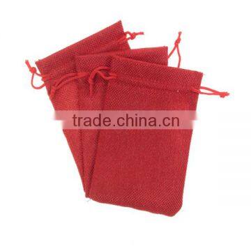 cotton linen drawstring promotion bag, drawstring cotton bags