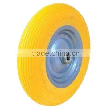 rubber wheel 16"x4.80/4.00-4 tire filling foam PU wheel