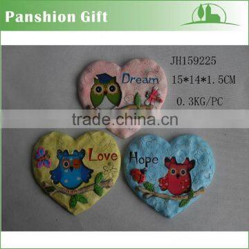 Heart shape garden stepping stone