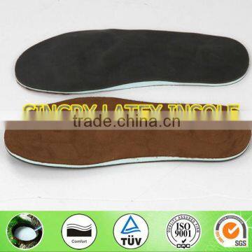 men shoe flat foot leather insole