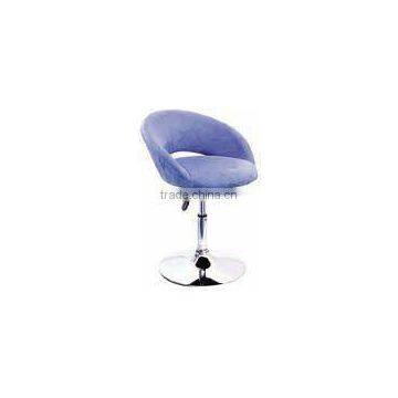 Fabric bar stools with various colors for reference