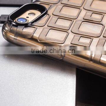 Free Sample Latest Design Cube Style 3D PC Protective Lens Frame TPU Mobile Phone Case for IPhone6s Case photo-5