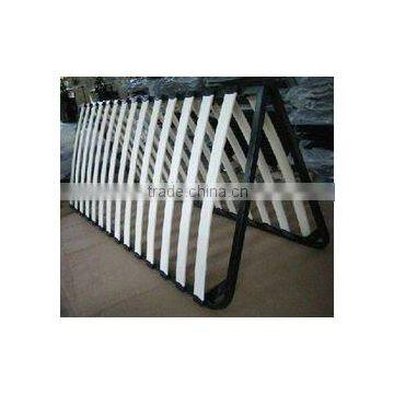 Wood slats folding bed frame