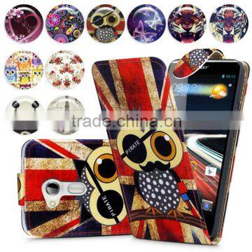 For Acer Liquid Z5 Z150 High Quality Print Flip PU Leather Case Cover Mobile Phone Csae