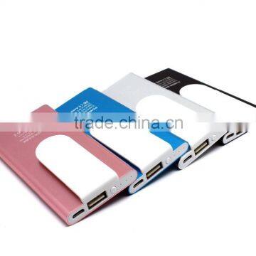 Portable Power Bank 3000mah For Mobile Phone 2016 New Arrival Mini Slim Power Bank 3000mah factory model