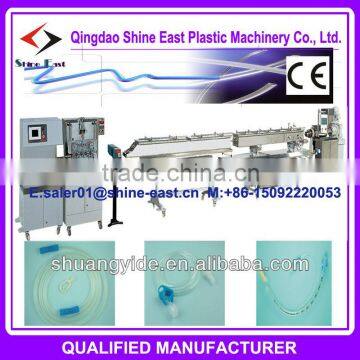 Qingdao PP PU PVC Intravenous Infusion medical soft pipe production line plastic machinery extruder made in china