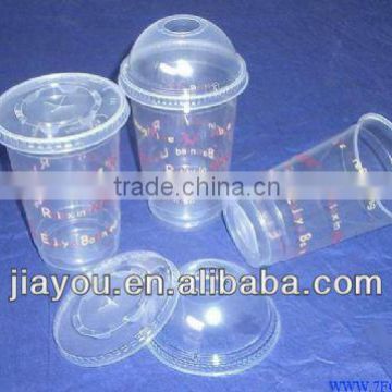 clear disposable plastic cup (FDA certificate)