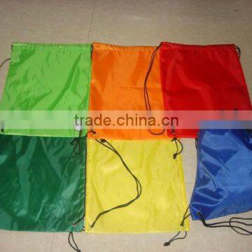 cheap polyester drawstring gym sack