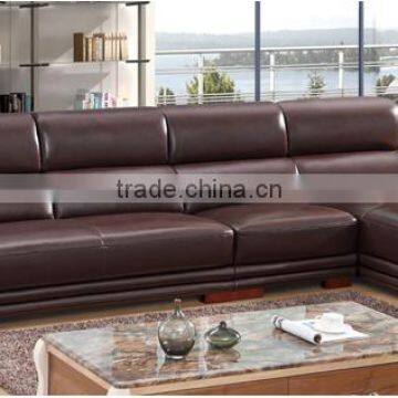 2016 Hot Sale Antique Sofa Furniture Living Room Sofa Foshan Manufactoture1 Shaped Leisure Leather Sofa photo-2