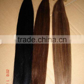 Keratin hair extesnion/prebonded hair/hair extension-U shape