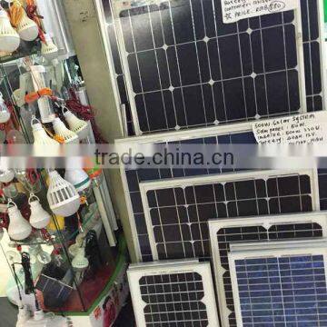 hot selling lighting system solar panel for solar energy product for home lighting