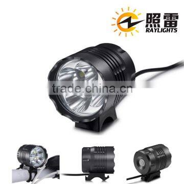 4 x Cree XM-L T6 4800LM rechargeable LED bike light