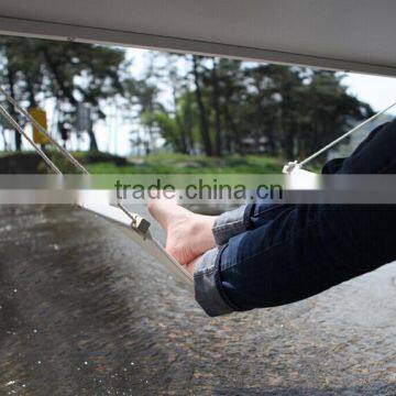 Portable Mini Office Foot Rest Hammock Stand Desk Feet Hammock Easy Disassemble Hammock With Studying Library Outdoor Indoor photo-6