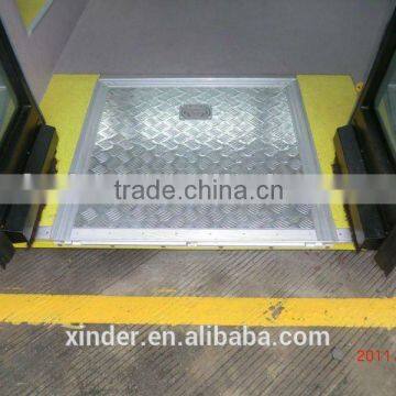 FMWR Series Fold Manual Aluminium Wheelchair Ramp for Low Floor Bus